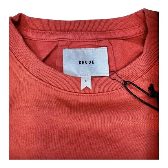 RHUDE Sugarland Red Graphic Tee Mens SIZE SMALL NWT - Picture 3 of 8